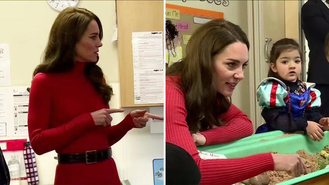 Kate Middleton visits nursery amid Prince Harry book drama - 9Honey