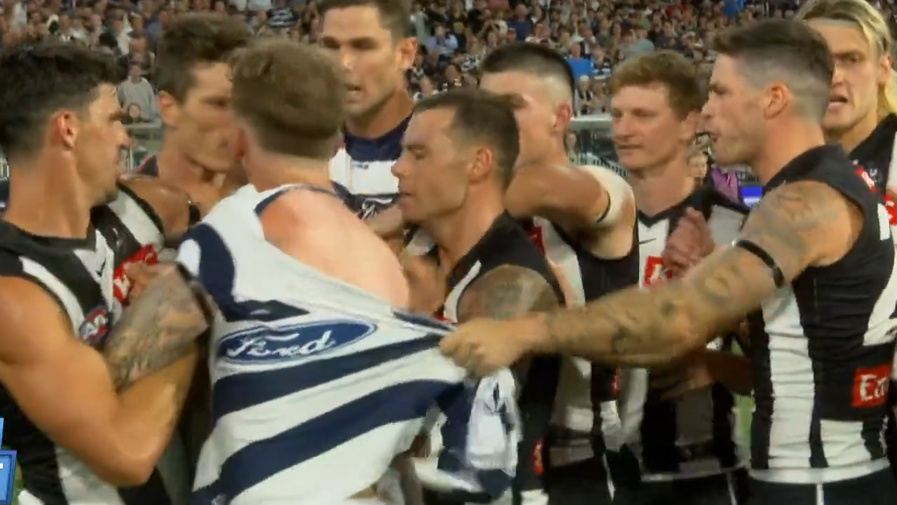 Tensions flare a quarter time siren