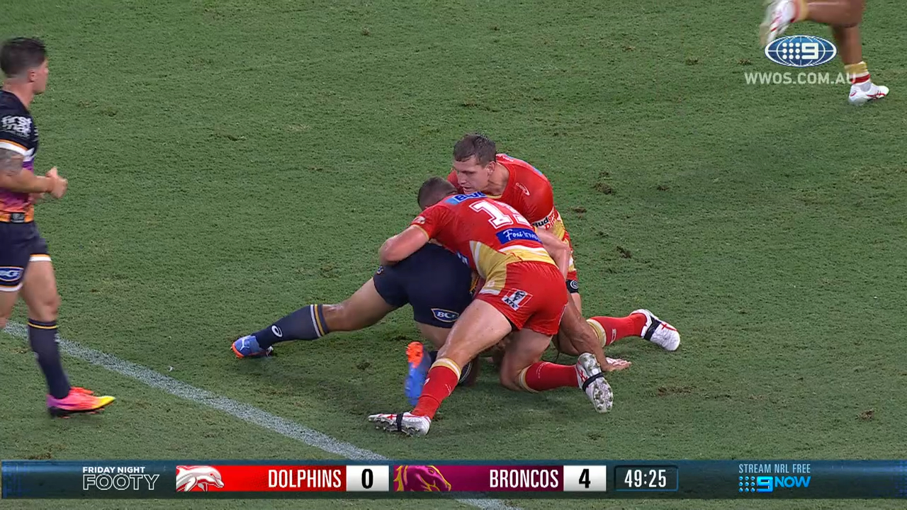 NRL Highlights: Dolphins v Broncos - Round 4