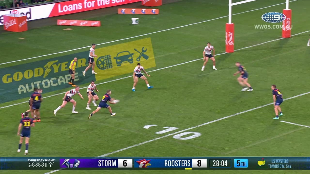 NRL Highlights: Storm v Roosters - Round 6