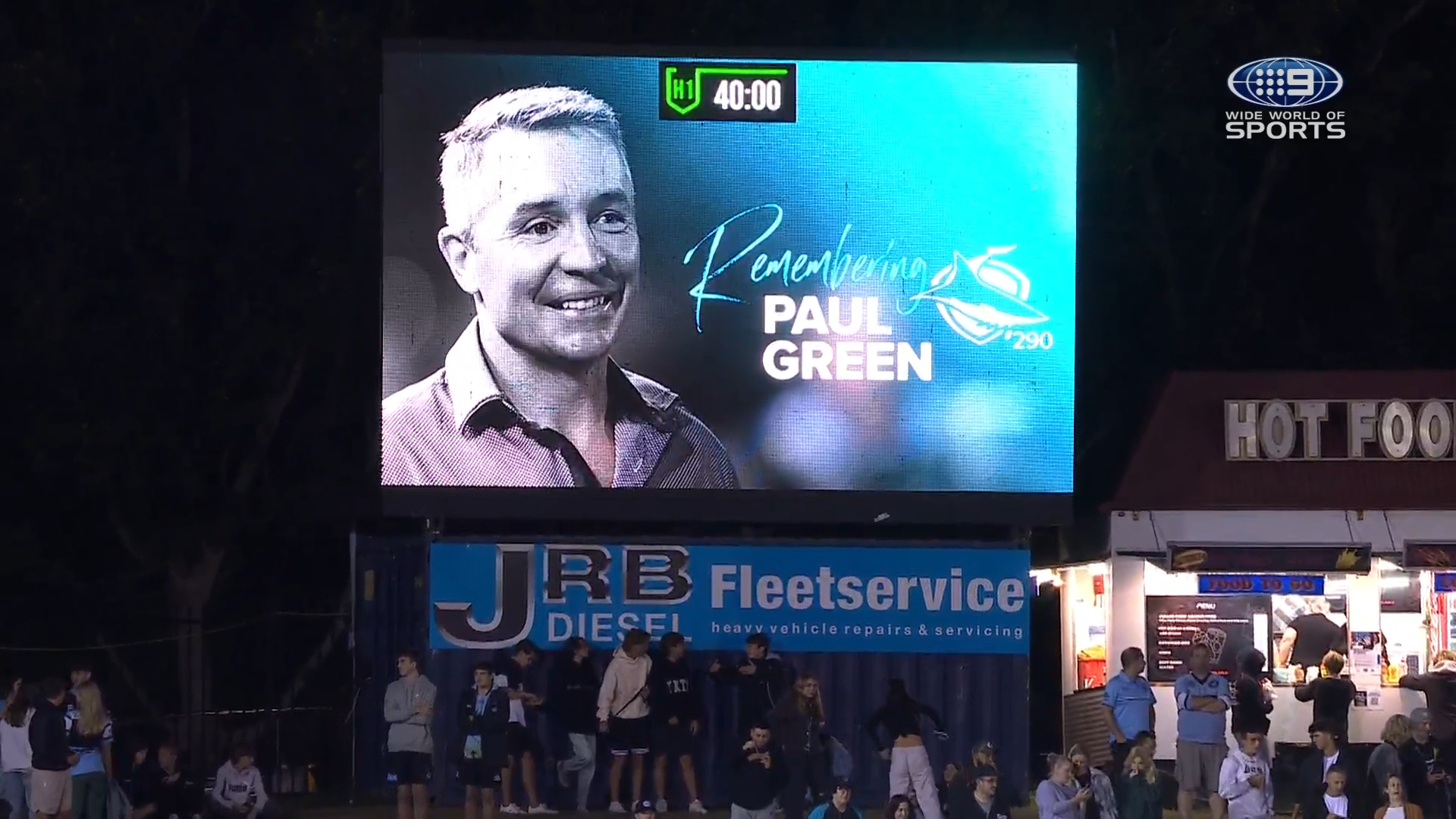 Touching tribute to Paul Green