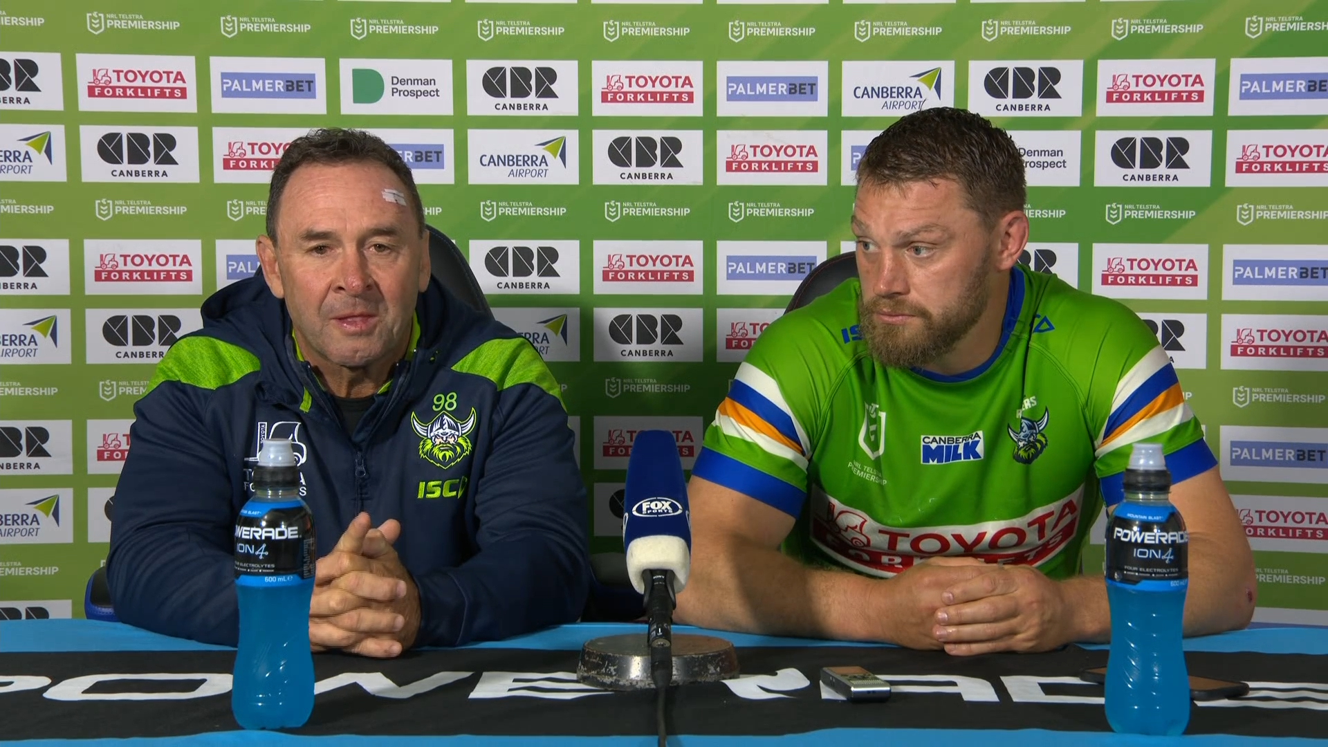 Stuart tears up over Wighton departure