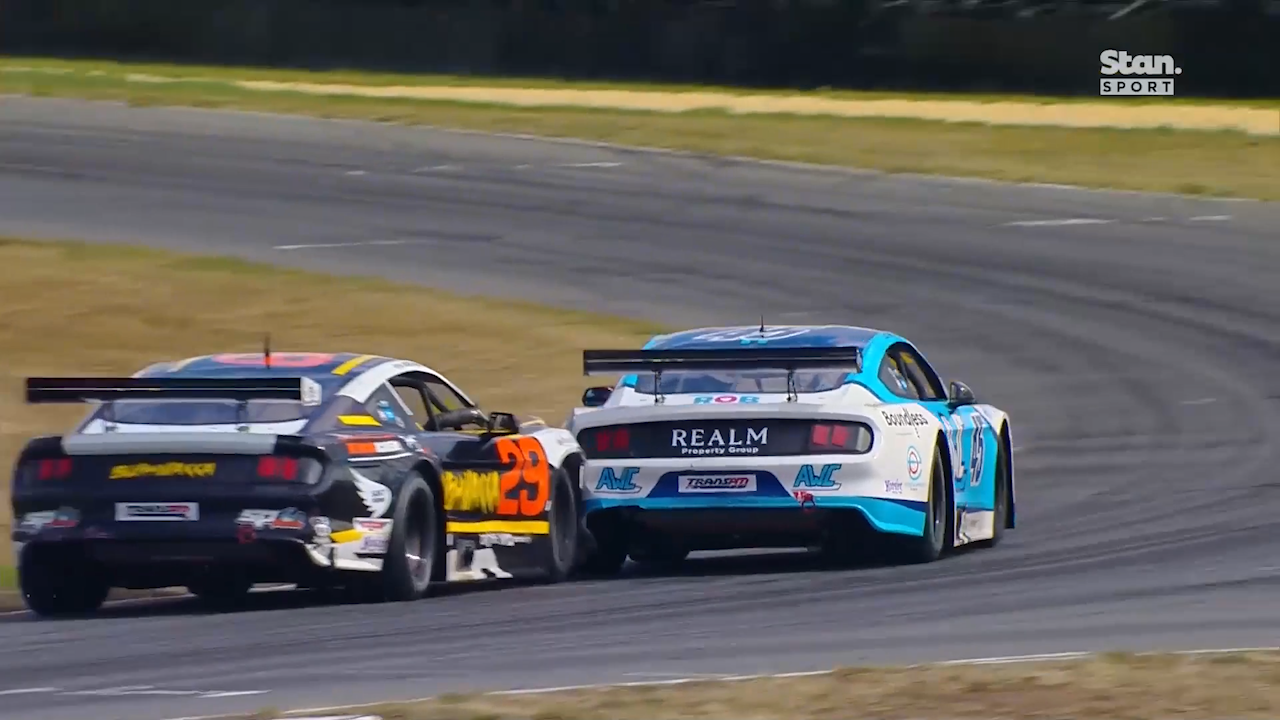 Frantic finish to Trans Am finale in Tasmania