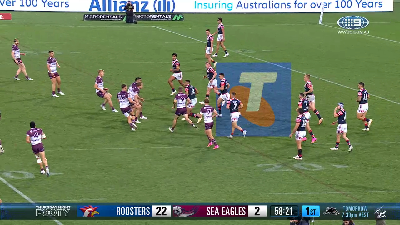 NRL Highlights: Roosters v Sea Eagles - Round 23