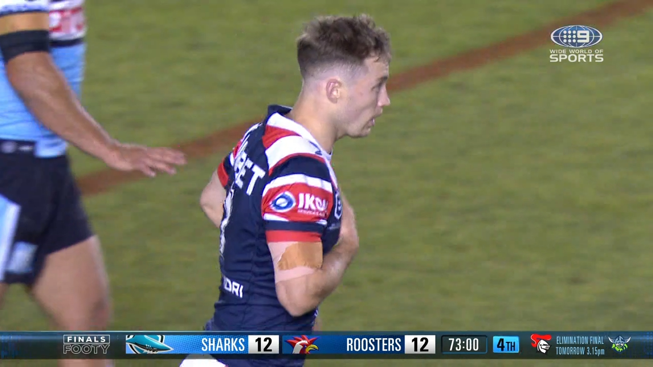 Walker puts Roosters ahead