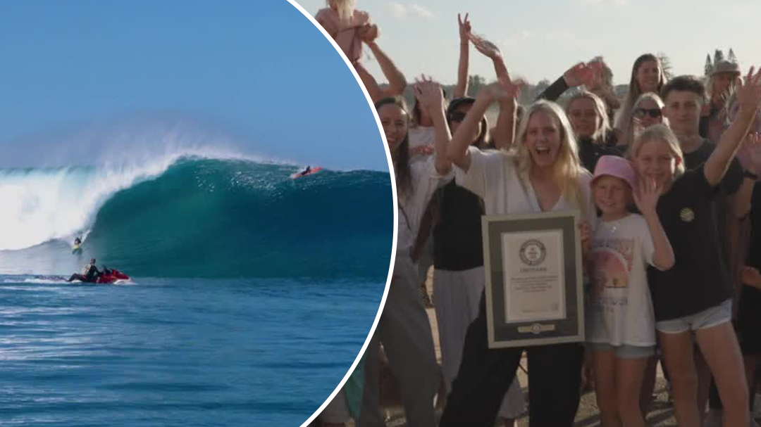 Aussie breaks big-wave record