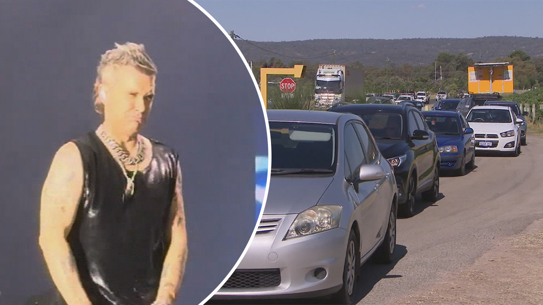 Robbie Williams fans stuck in WA traffic jams