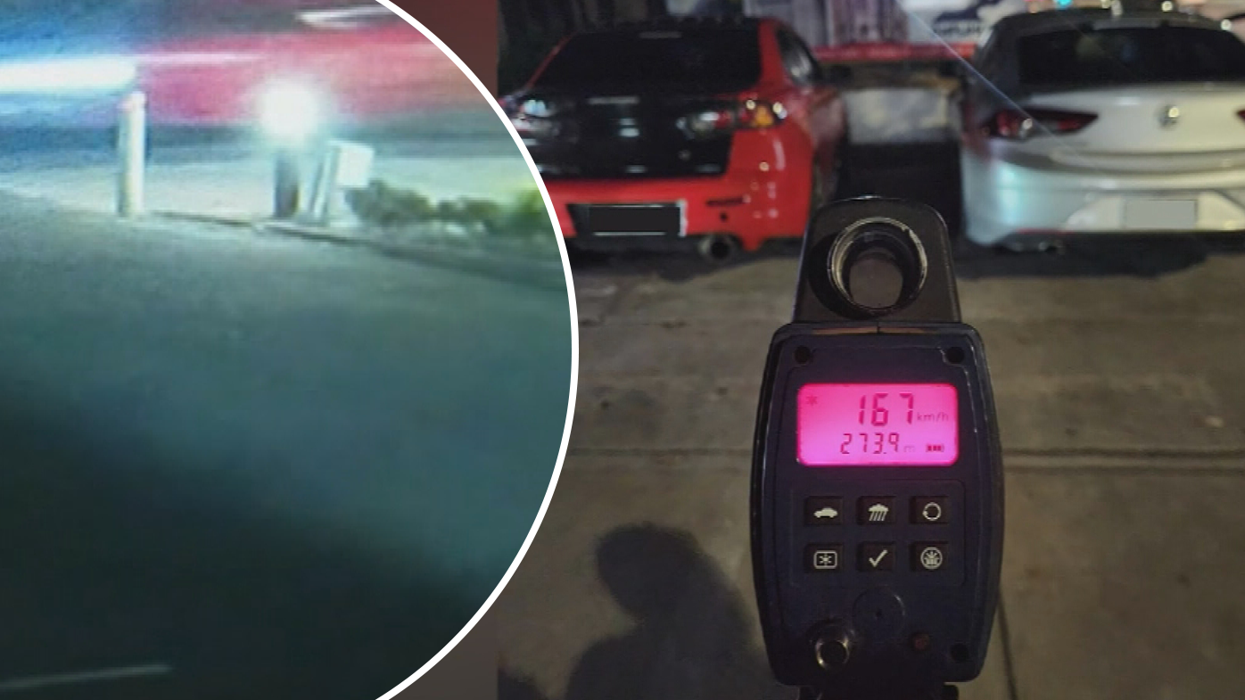 P-plate drivers busted in alleged street race