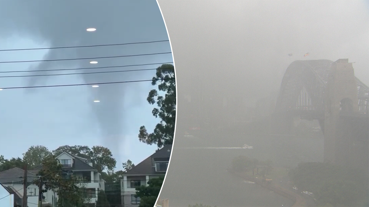 Severe thunderstorm hits Sydney