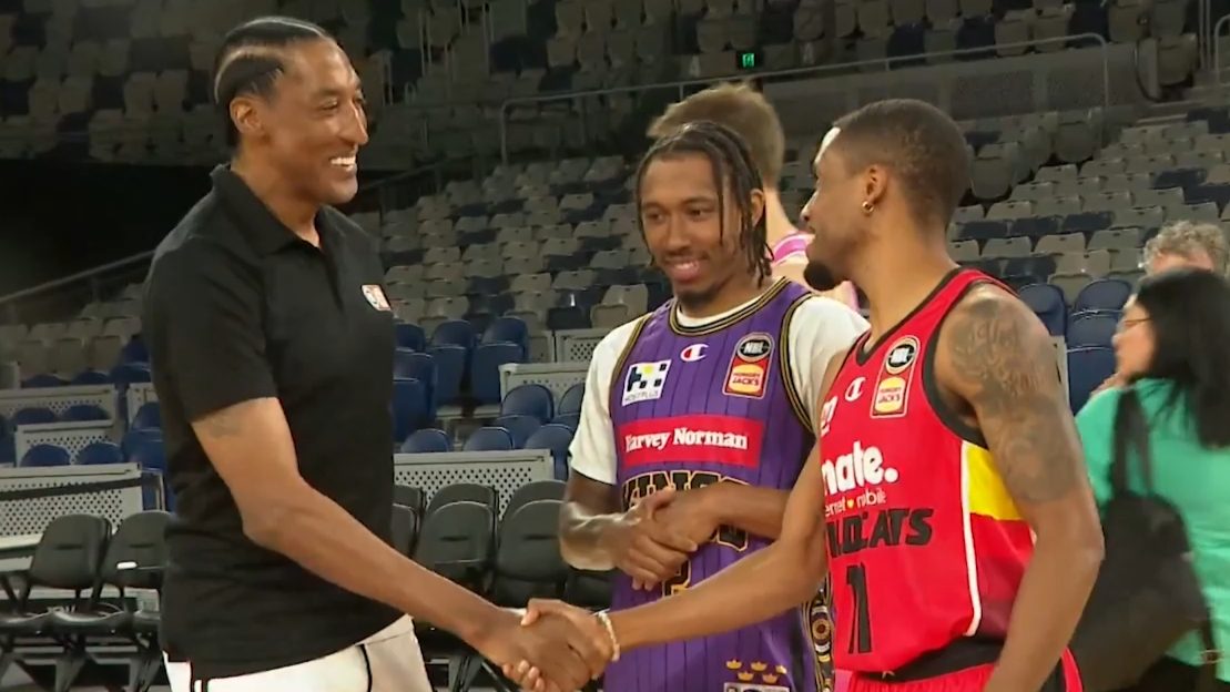 Pippen offers winning advice to NBL stars