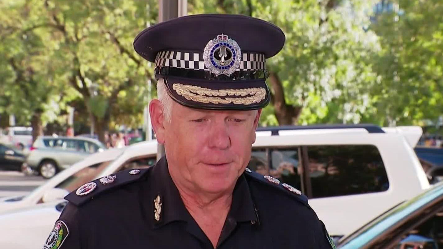 SA Police commissioner fronts media after returning to work
