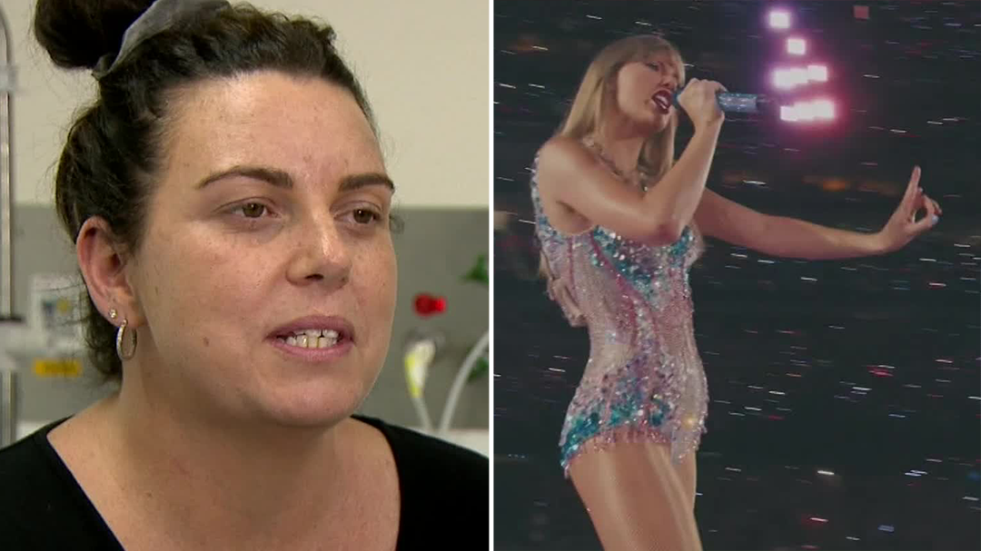 Mum’s life-changing call en route to Taylor Swift concert