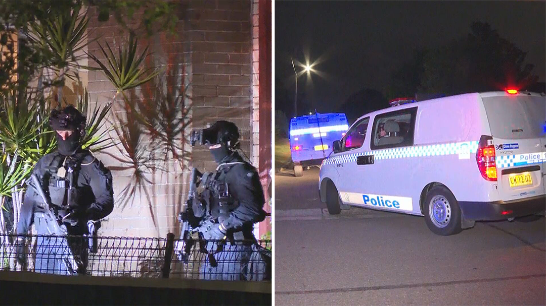Police swarm Sydney house amid alleged hostage situation