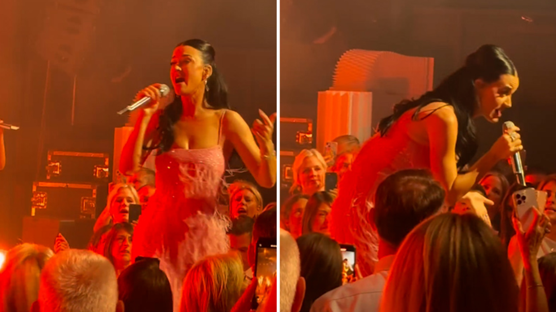 Katy Perry performs at Anthony Pratt's private party