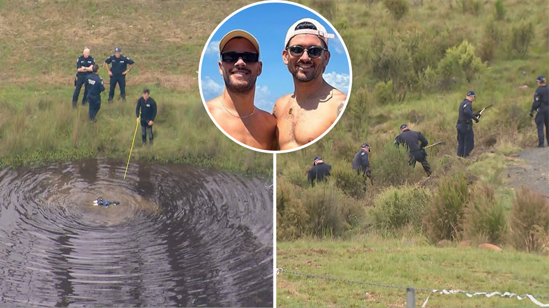 Police divers search dam south of Sydney for missing couple