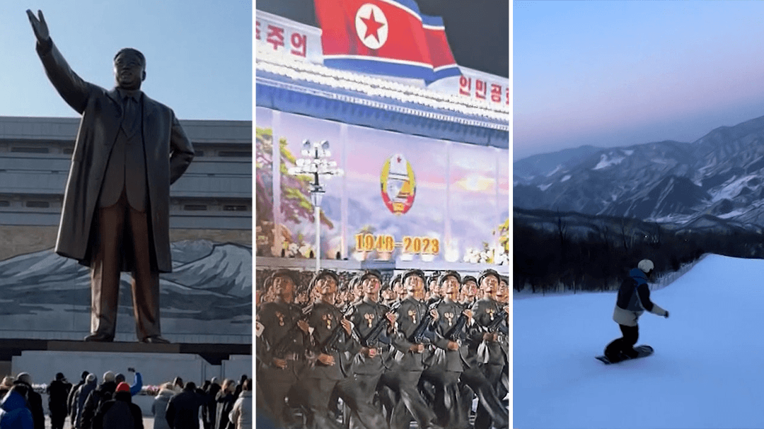 Tourists return to North Korea for the first time since COVID-19