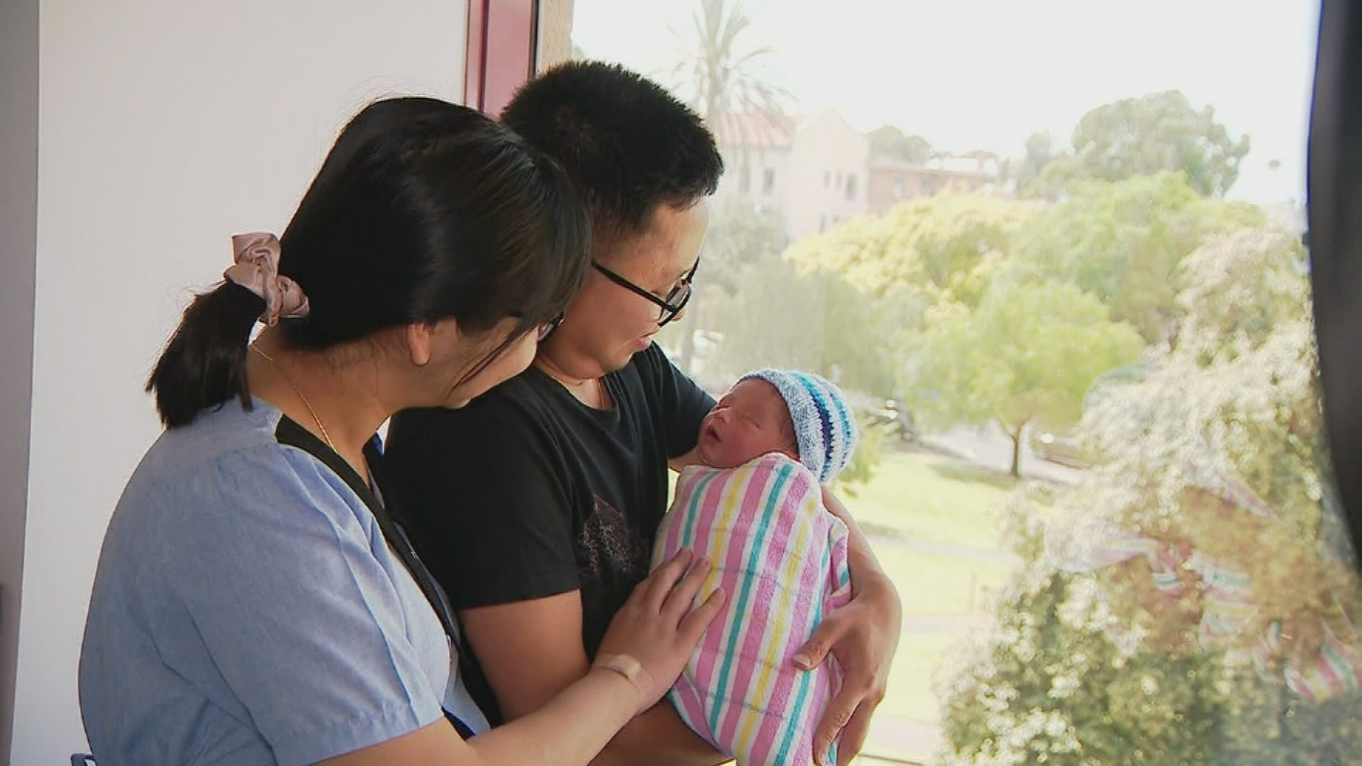 Adelaide couple welcome first child on leap day