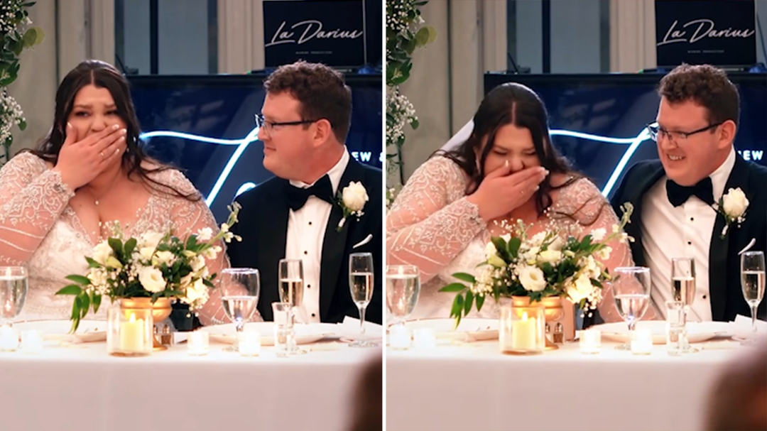 Bride brought to tears by maid of honour's heartfelt toast