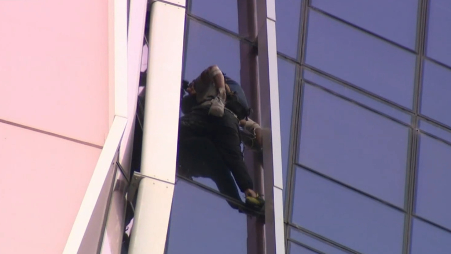French Spiderman admits he’d climb Melbourne building again