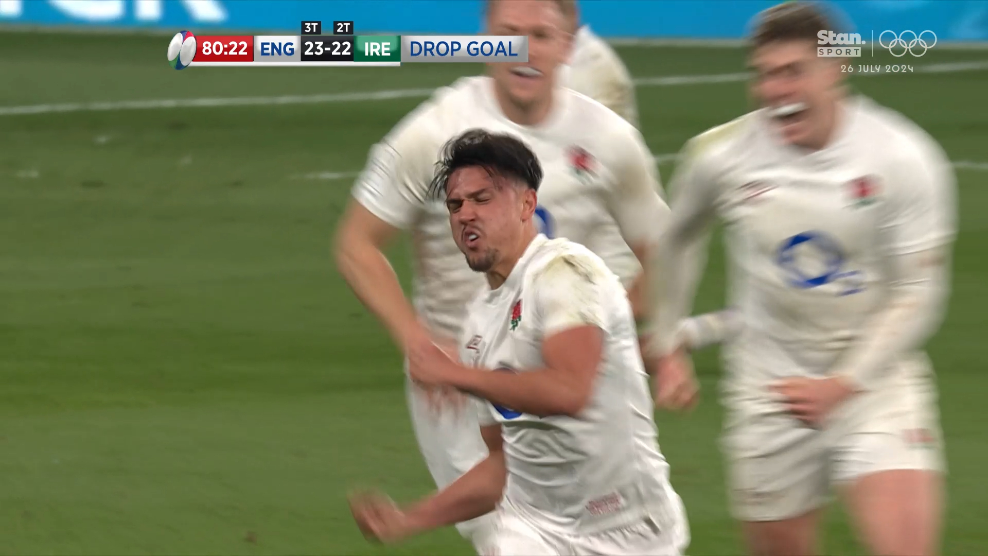 Smith slots game winner for England