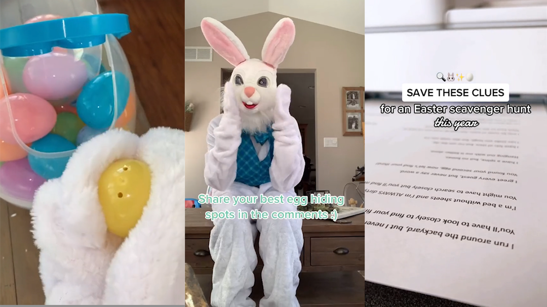 Mum reveals genius way to get older kids involved in Easter egg hunt
