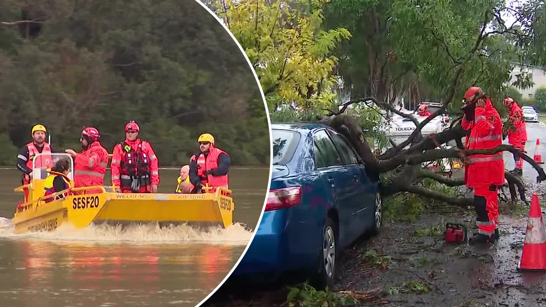 Evacuation orders for south-west Sydney, more storms set to lash state