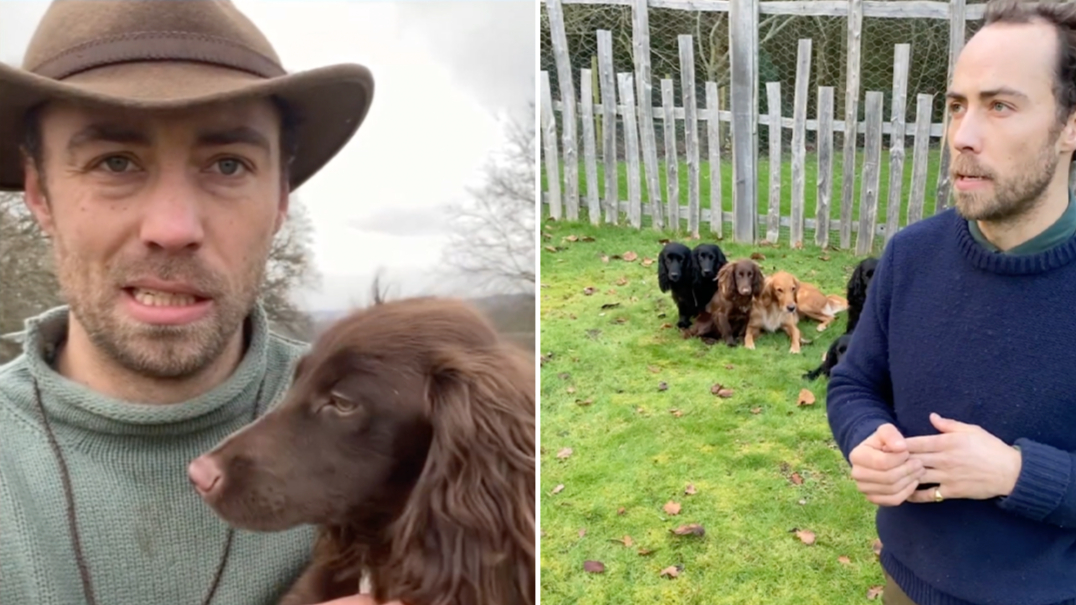 James Middleton shares hilarious blooper reel for his birthday