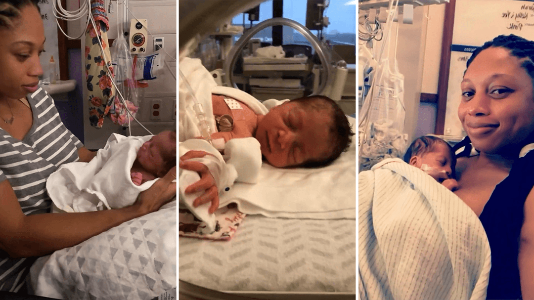 Olympian Allyson Felix shares a video of NICU journey with first child Camryn