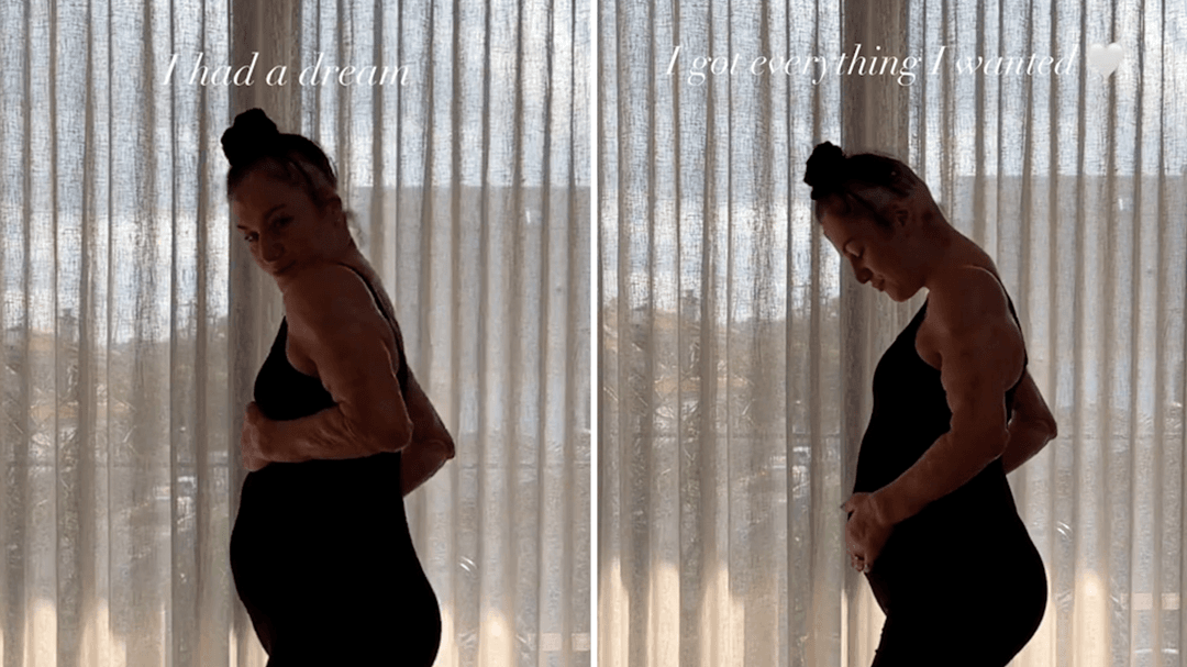 Sophie Delezio shares pregnancy update