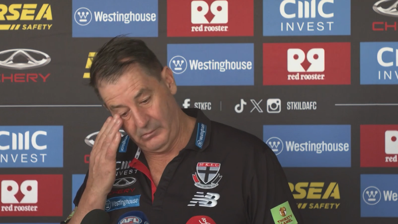 Ross Lyon becomes 'emotional' discussing late AFL player