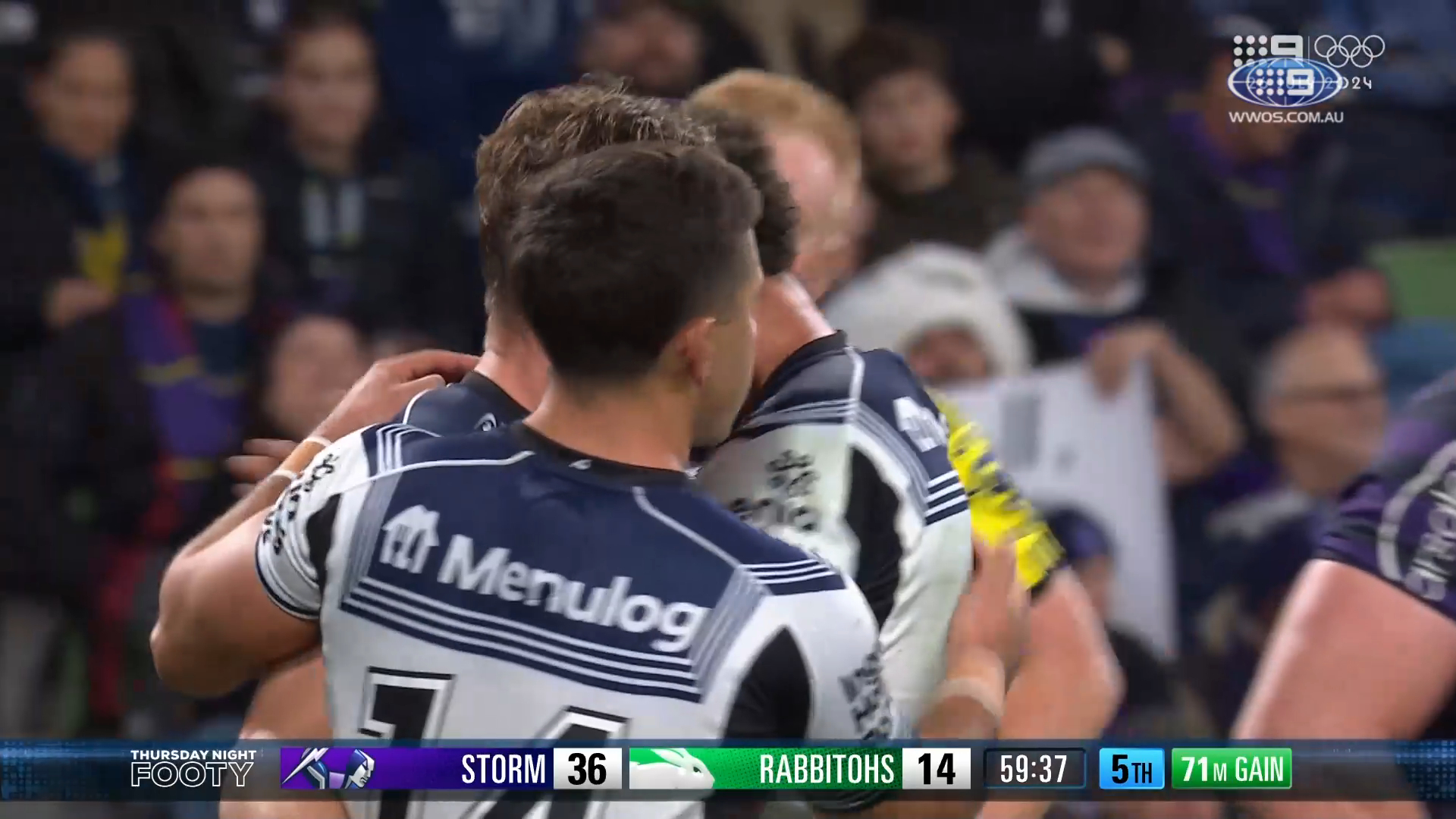 Murray try leads Bunnies surge