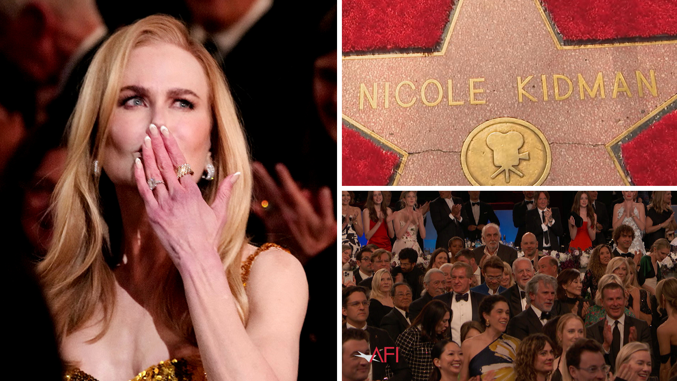 Nicole Kidman honoured with lifetime achievement award