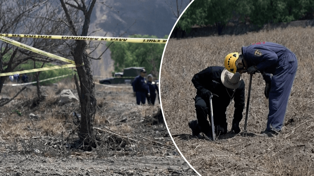 Suspected 'crematorium' discovered on outskirts of Mexico City