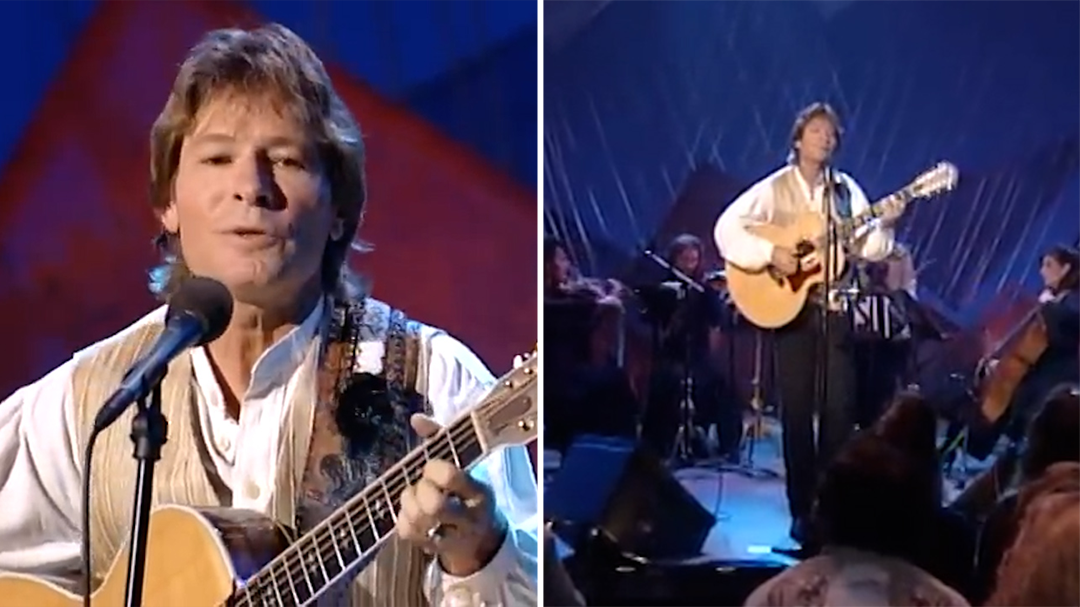 John Denver performs Annie's Song in 1995