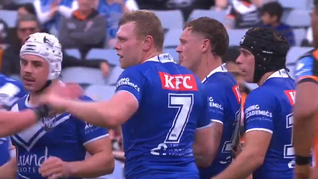 Bulldogs respond after Tigers defence fall apart