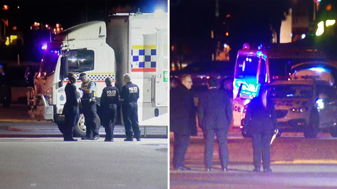 Police operation under way amid reports of a knife attack in Perth