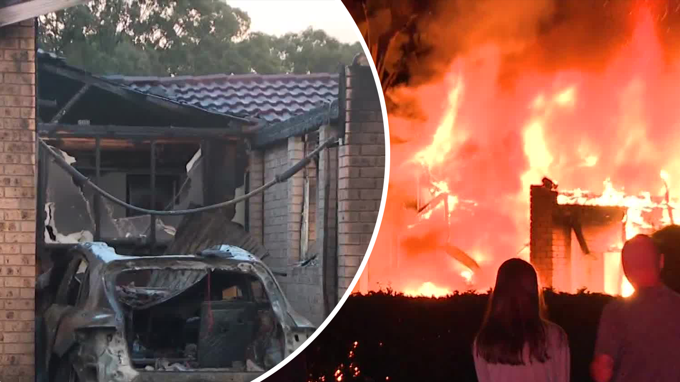 Home 'totally destroyed' by arson attack
