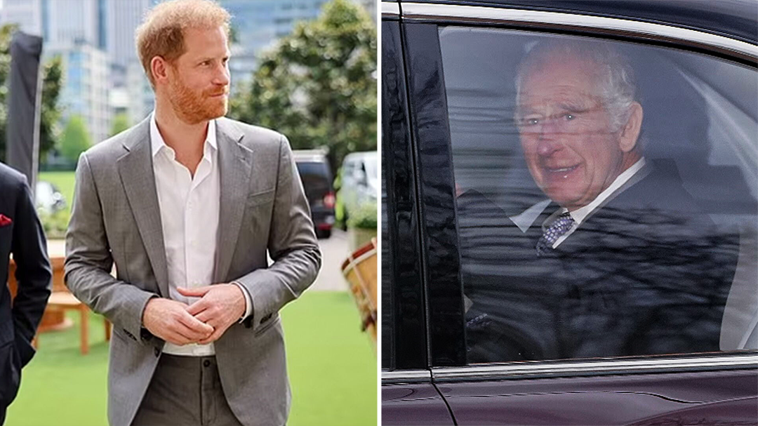 Prince Harry lands in London but won't see King Charles