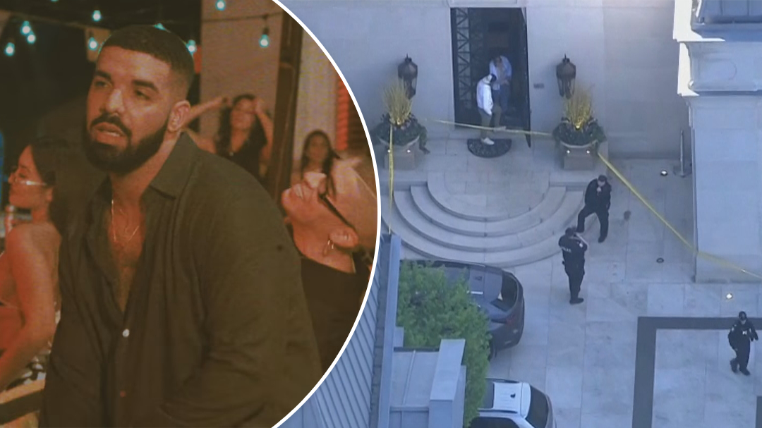 Security guard shot outside rap star Drake's home
