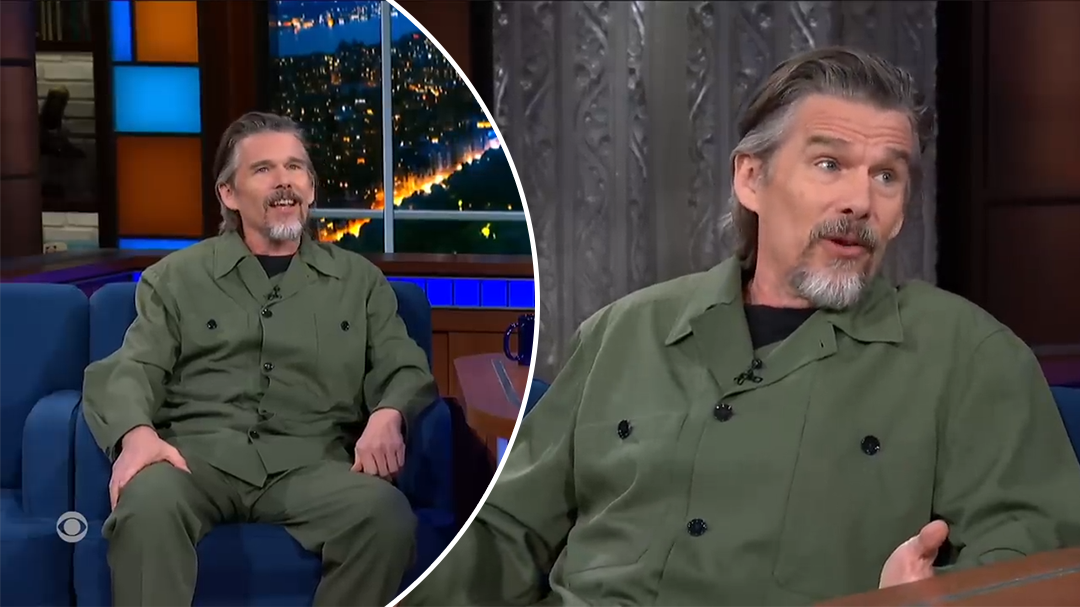 Ethan Hawke says daughters were 'disappointed' by his appearance in the Fortnight music video
