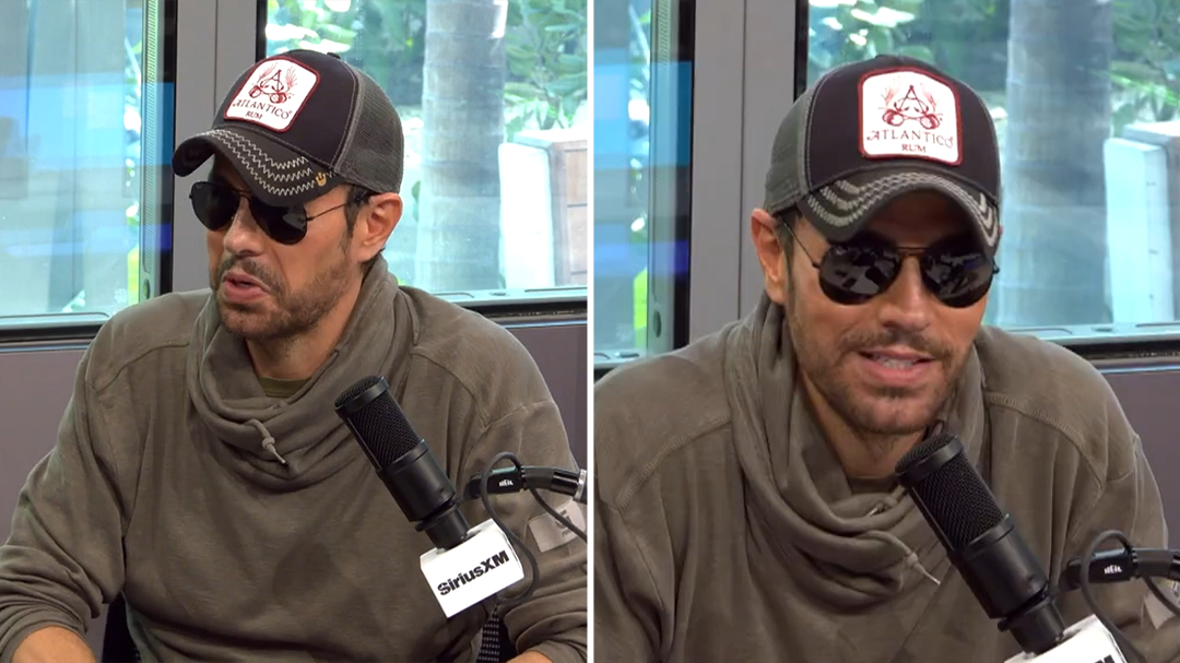 Enrique Iglesias on how his partner feels about him kissing fans