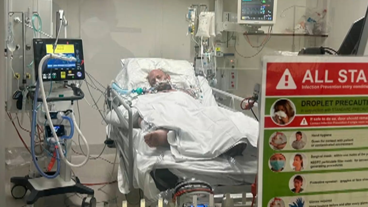 Stabbing victim returns to Melbourne from Fiji