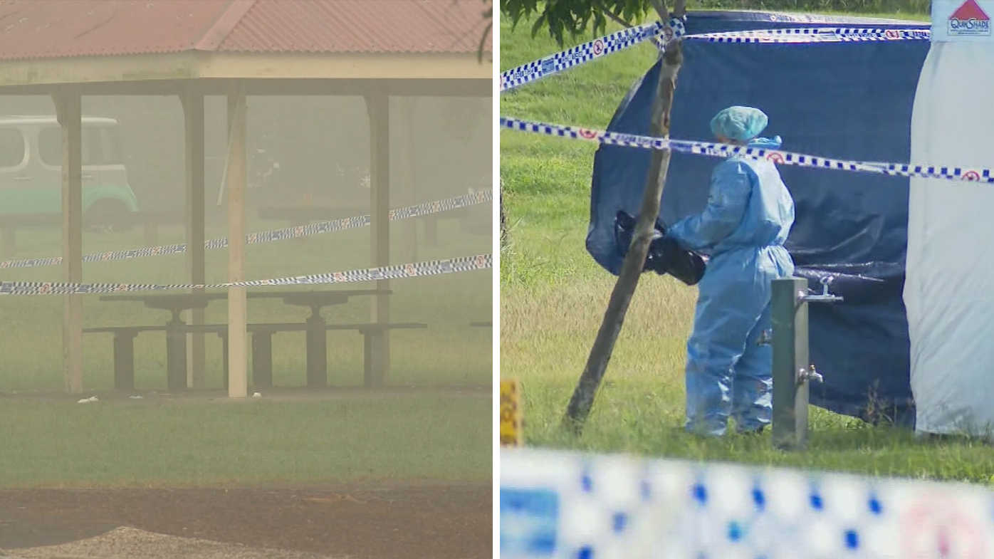 Police hunt attacker after man killed in Brisbane park