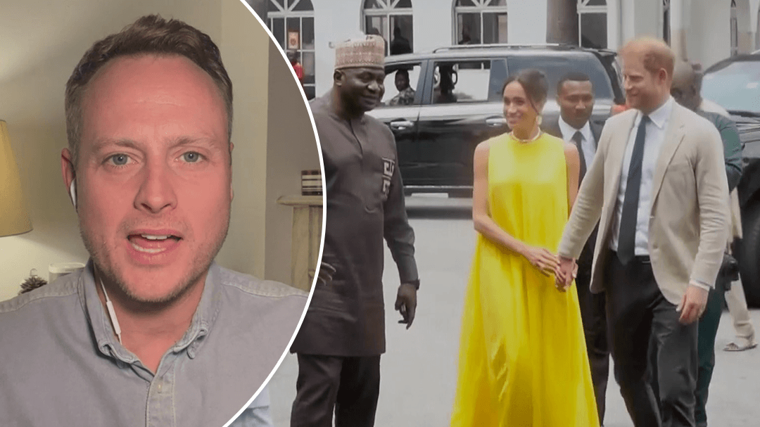 Harry and Meghan on day three of their trip to Nigeria