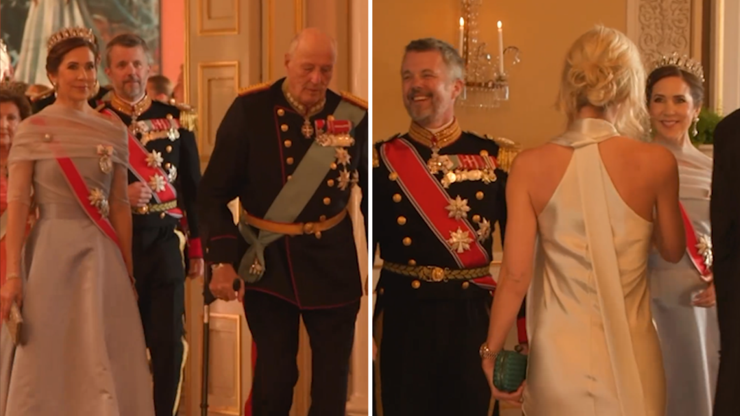 Frederik and Mary attend gala in Norway