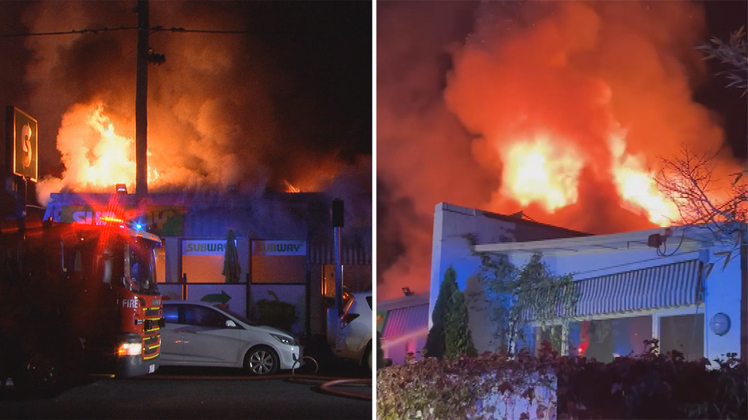 Restaurant chains gutted by suspicious fire in Melbourne