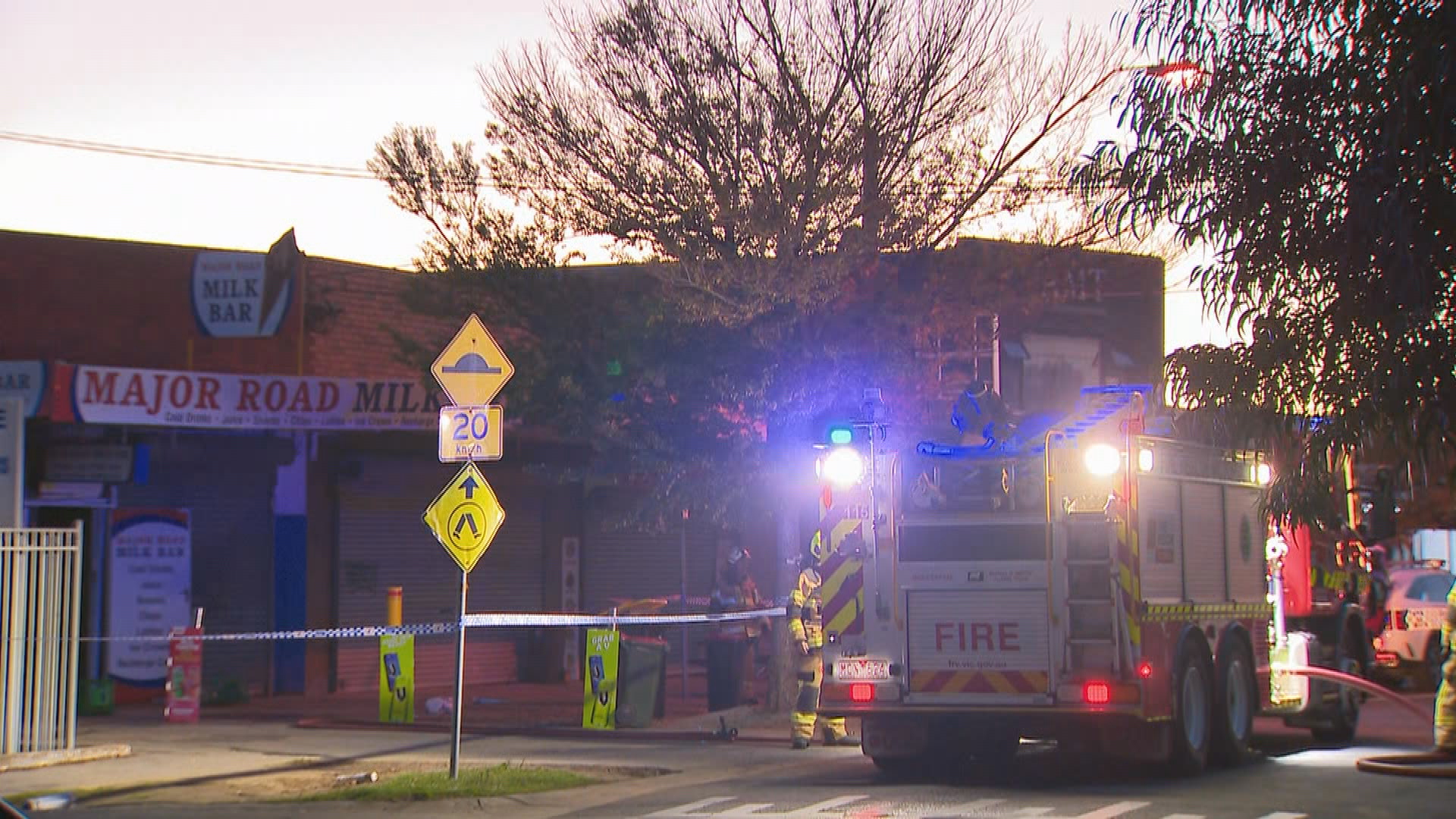 Police investigate suspicious blaze at Melbourne business