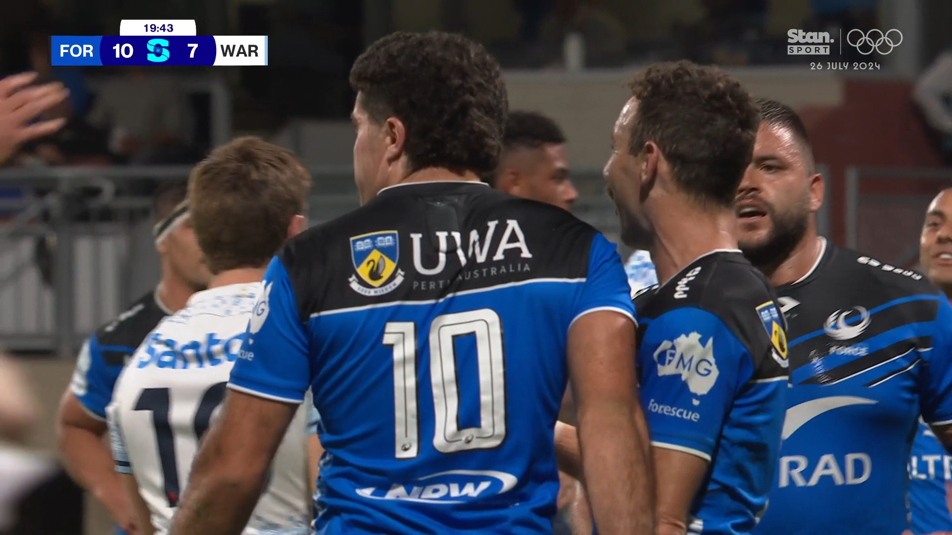 Western Force try wows commentators