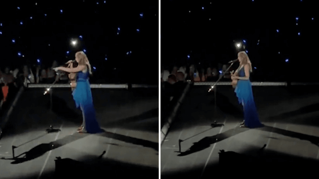 Taylor Swift checks in on fans after seeing flashing lights