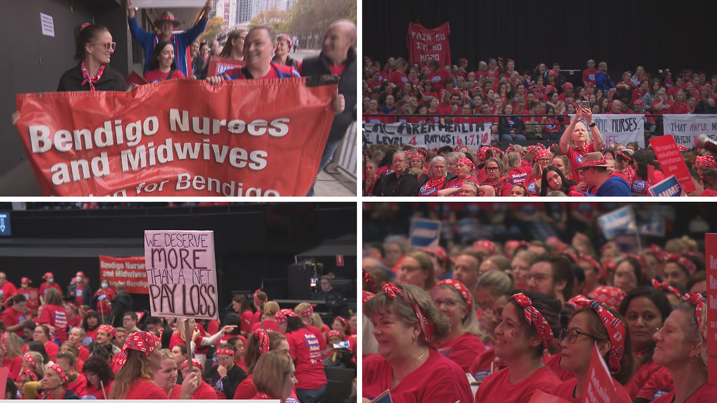 Nurses and midwives vote on deal negotiated with Victorian government